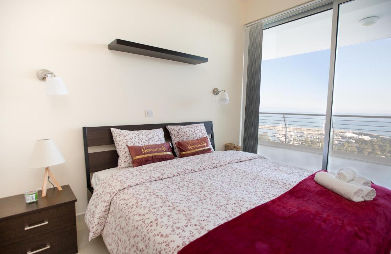 라르나카 Promenade Seaview Heaven 아파트 외부 사진